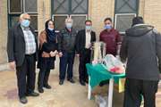 پذیرایی از مراجعه‌کنندگان بیمارستان شریعتی به مناسبت فرارسیدن ولادت حضرت علی (ع)